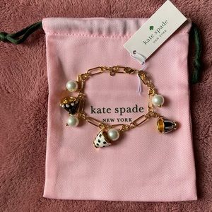 Kate Spade Disney’s Alice In Wonderland Teacup Charm Bracelet - BRAND NEW